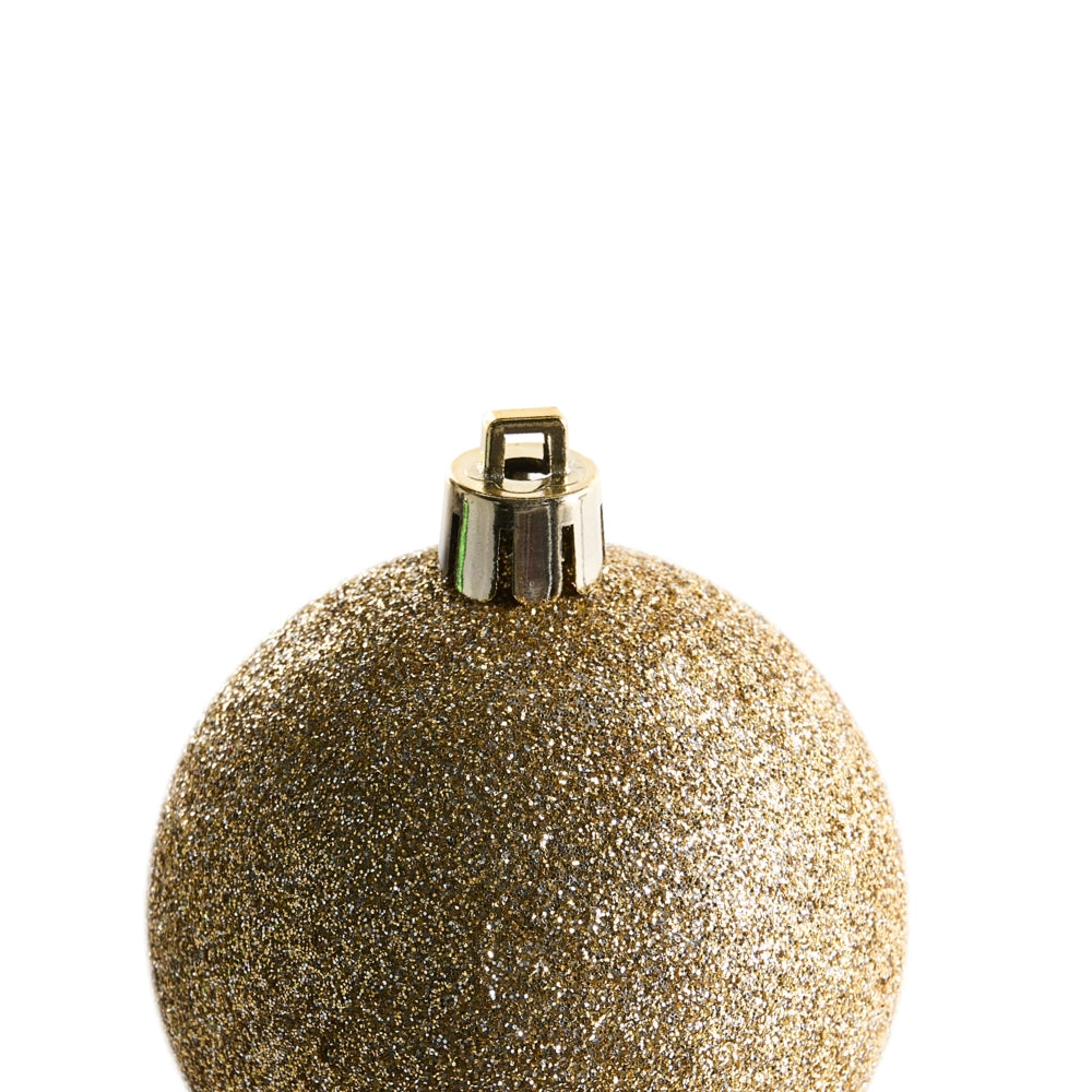 Set di 100 palle di Natale in plastica multicolore appese all'albero di Natale in stile tradizionale e moderno Palle di Natale