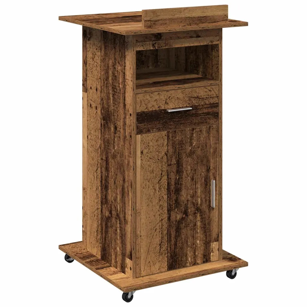 Podio Legno vecchio 55 x 55 x 107 cm Legno multistrato CFW2783694