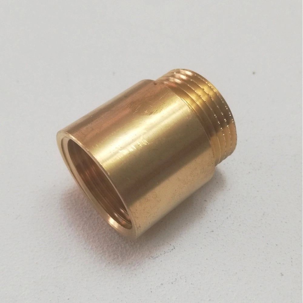 Prolunga mf da 1 x 30mm in ottone giallo