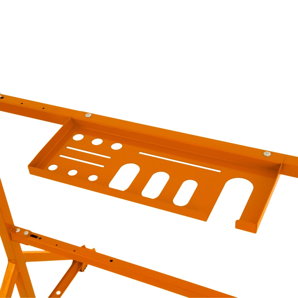 Cavalletti da Lavoro x6 Acciaio Heavy Duty Regolabili Altezza 200kg
