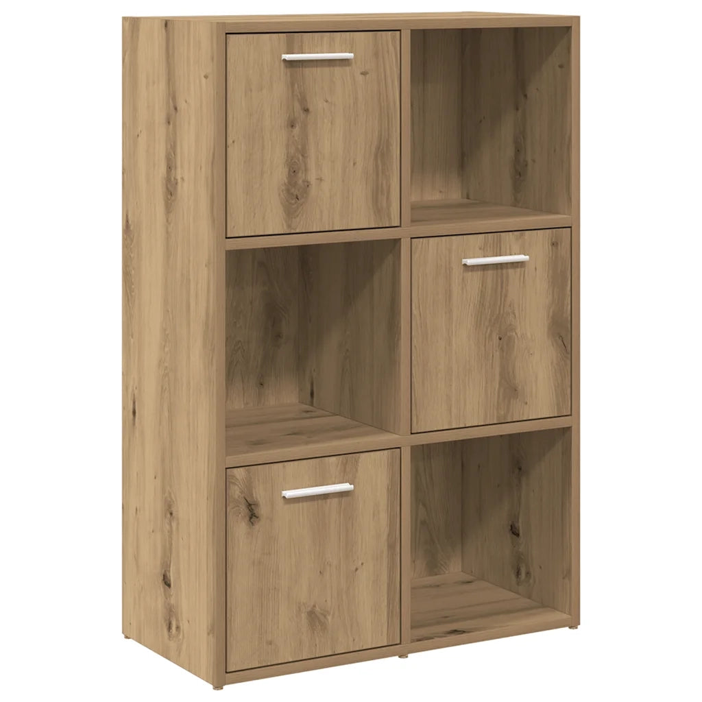 Libreria Rovere Artigianale 60,5x30x90 cm in Legno Multistrato 855971