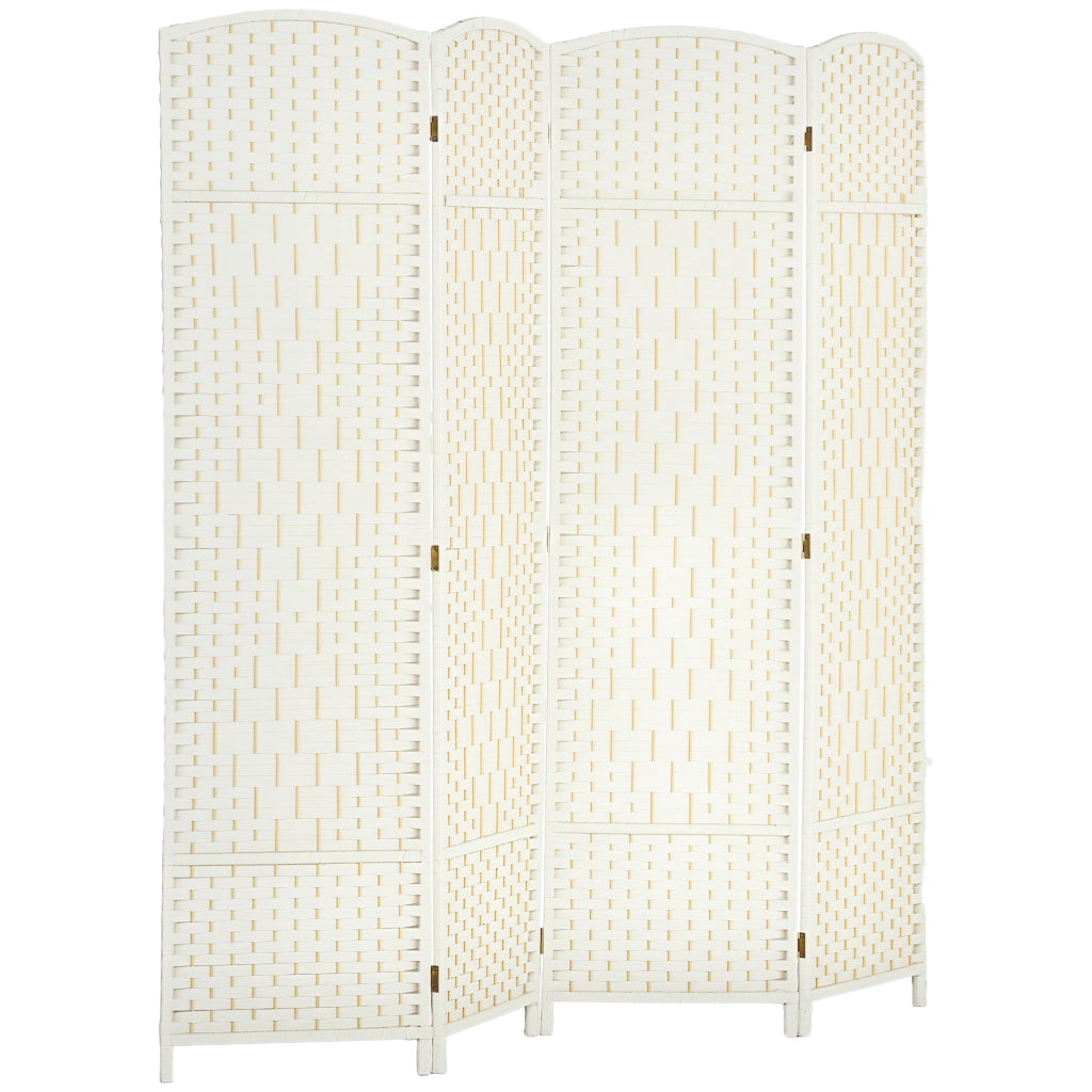 Tavolo pieghevole ¨C zephmum ¨C bianco, legno pino, 4 pannelli