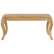 vidaXL Tavolino da Salotto in Legno Massello di Mango 80x80x40cm