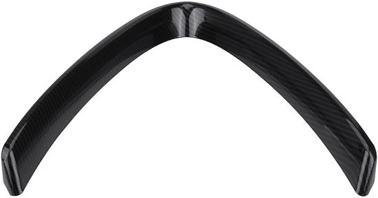Accessorio per griglia Trim auto - autoadesivo - plastica ABS - finitura lussuosa lucida - accessorio auto - compatibile con Giulia (2016-2018)