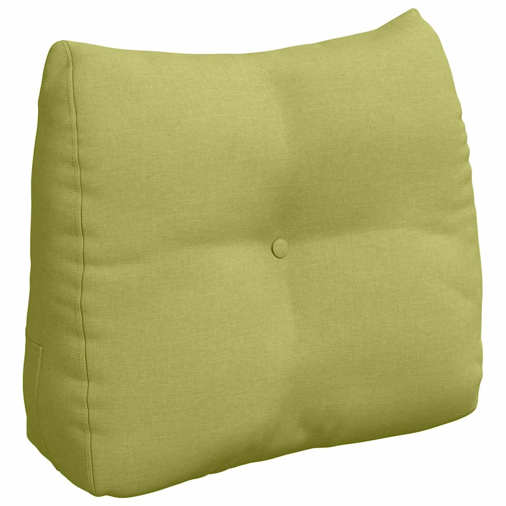 Cuscino per Schiena Verde chiaro 60 x 24 x 50 cm Tessuto 42014393