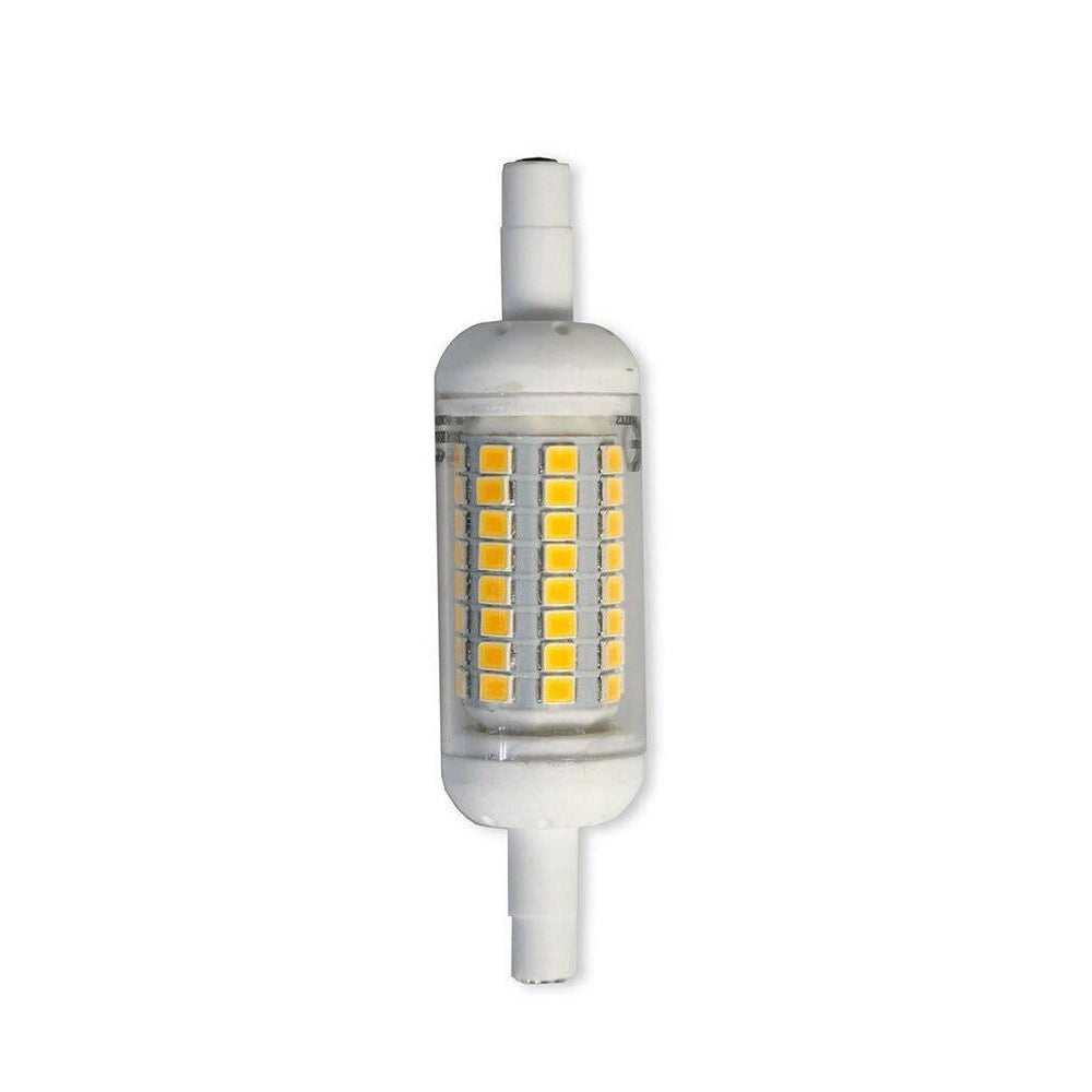 Trade Shop - Lampadina Led Smd R7s 6 Watt Lampada Ricambi Fari Luce 6500k 4000k 3000k 78mm -