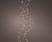 Luci compatte per porte Micro LED con 8 funzioni di effetto sfavillante per esterni 550 cm