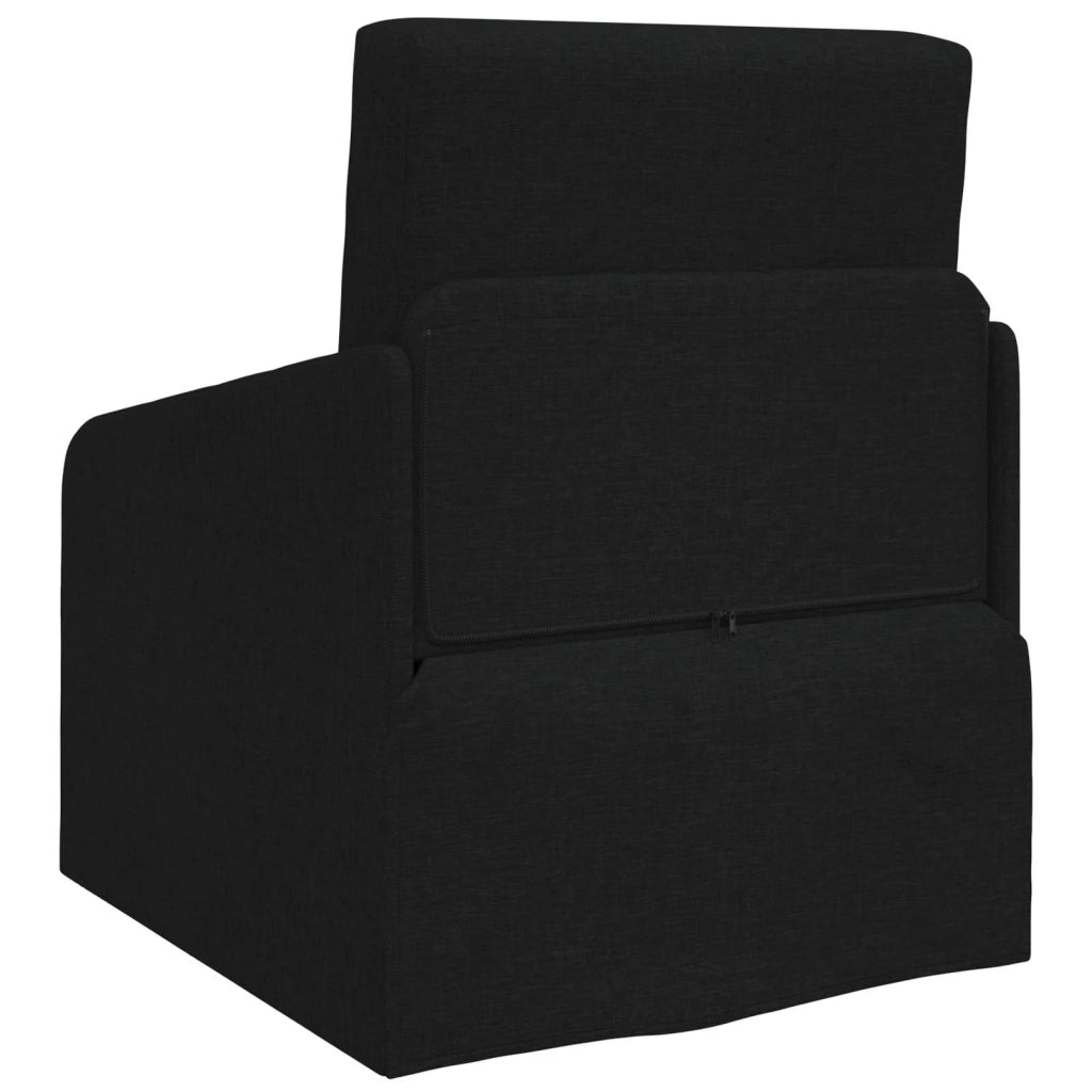 Divano letto Nero 65 x 80 x 83 cm Tessuto 4106639