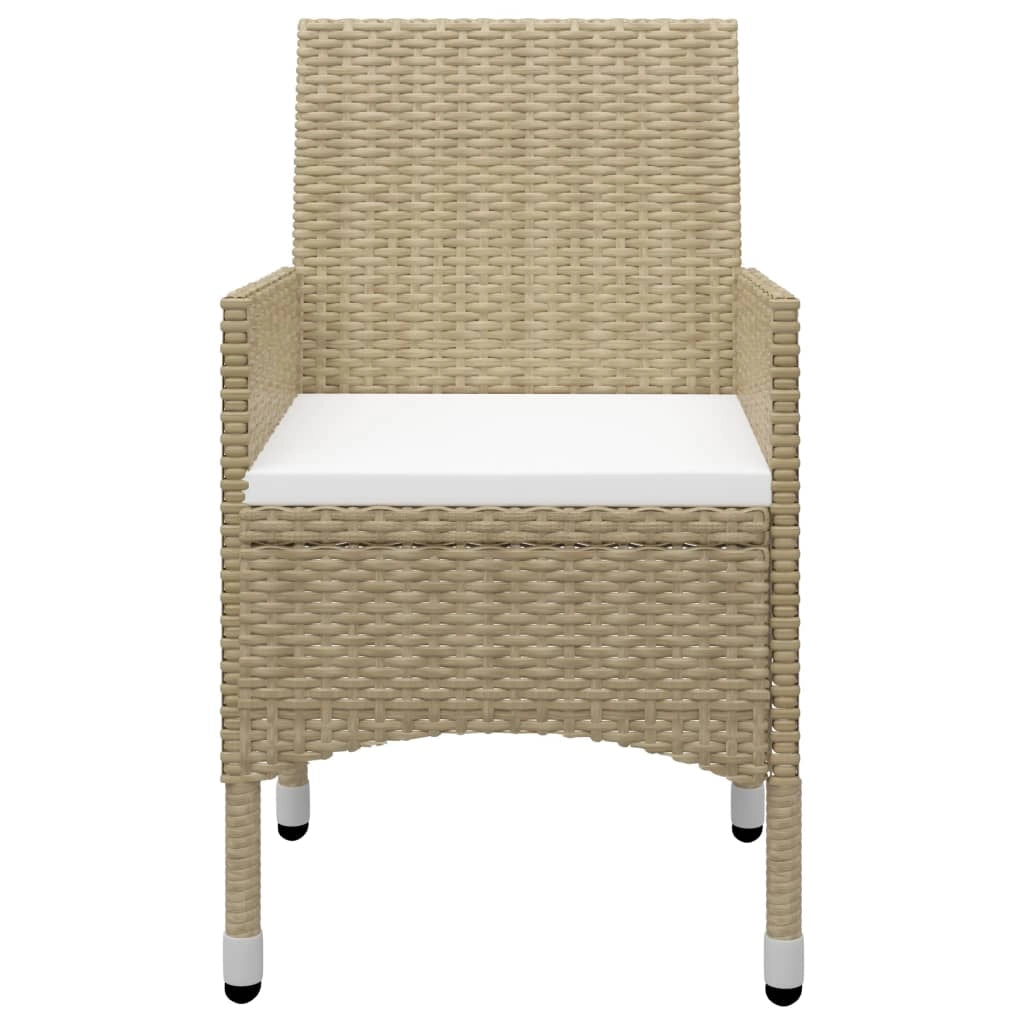 Set da pranzo da giardino in vimini e vetro beige 3 pezzi 02_0014748