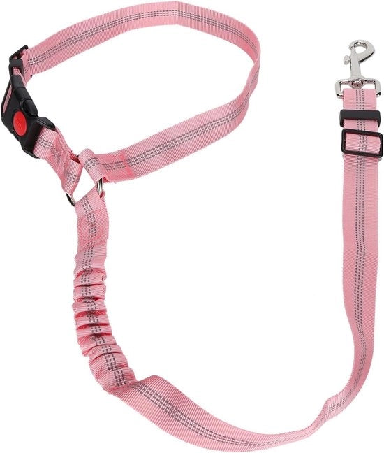 Gonna per cani - 2 pezzi - cintura di sicurezza per cani - cintura di sicurezza per cani con elastico - per cani piccoli e medio piccoli - cinturino - cinturino per cani con anello - cinturino elastico retrattile