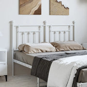 Testiera di Ricambio in Metallo Bianco 135 cm 353618