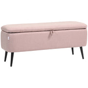 Cassettiera con coperchio ribaltabile ¨C zephmum ¨C rosa 101x38.5x44.5cm