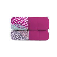 Trapunta Invernale Matrimoniale Stampata in Microfibra 200gr Double Face Soffioni