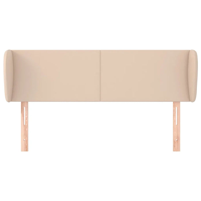 Testiera ad Orecchio Cappuccino 147x23x78/88 cm in Similpelle