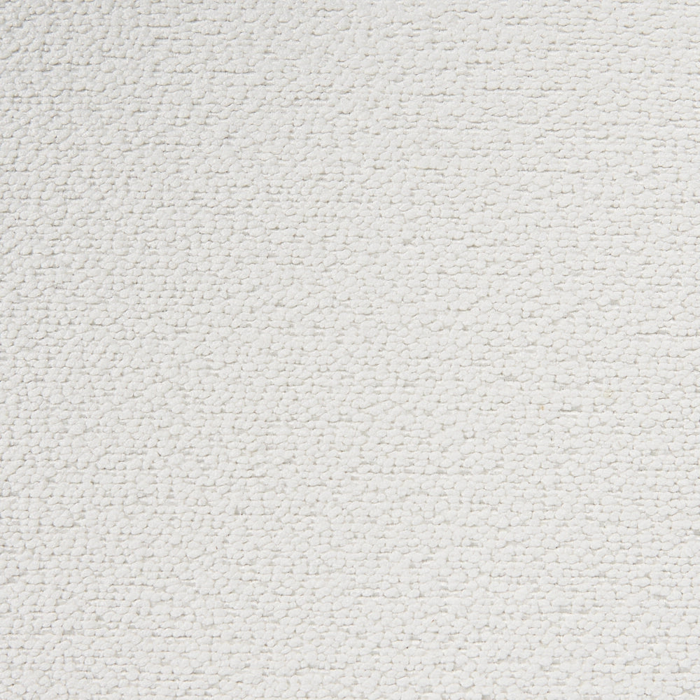 Sezione di seduta ad angolo Boucle bianco Modulo divano a 1 posto Moderno a 1 posto