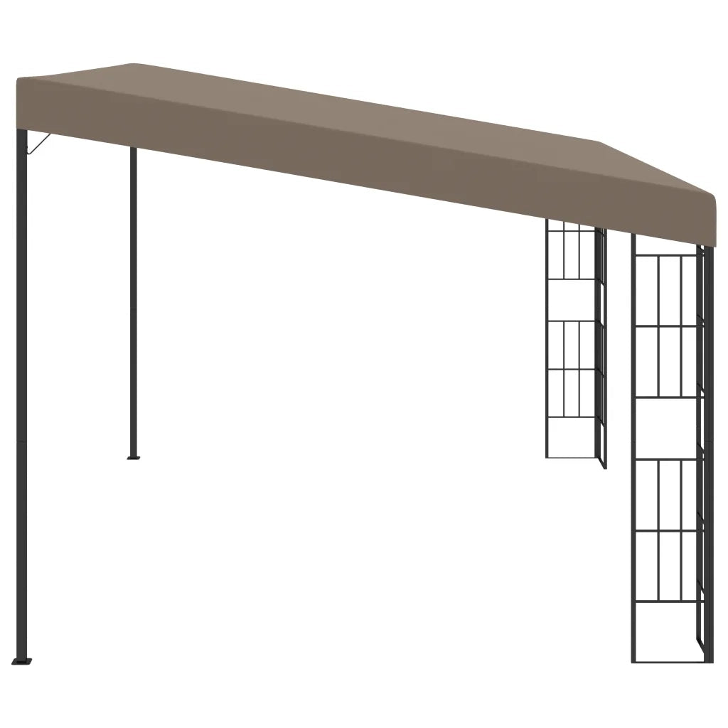 Gazebo | Pergolato a Parete 4x3 m Talpa in Tessuto