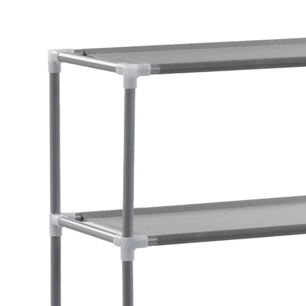 Portaoggetti per WC a 3 ripiani 53 x 28 x 169 cm Argento 02_0005465