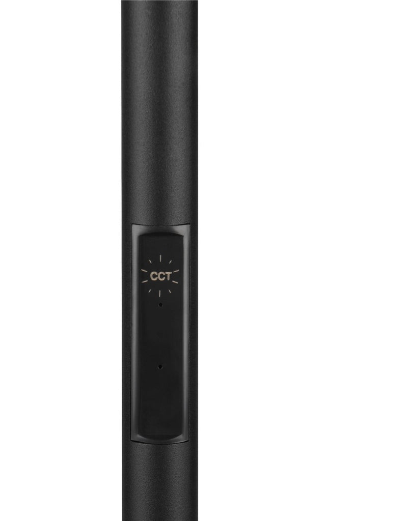 Lampada da terra SPECTER nera LED 17W touch CCT 178cm
