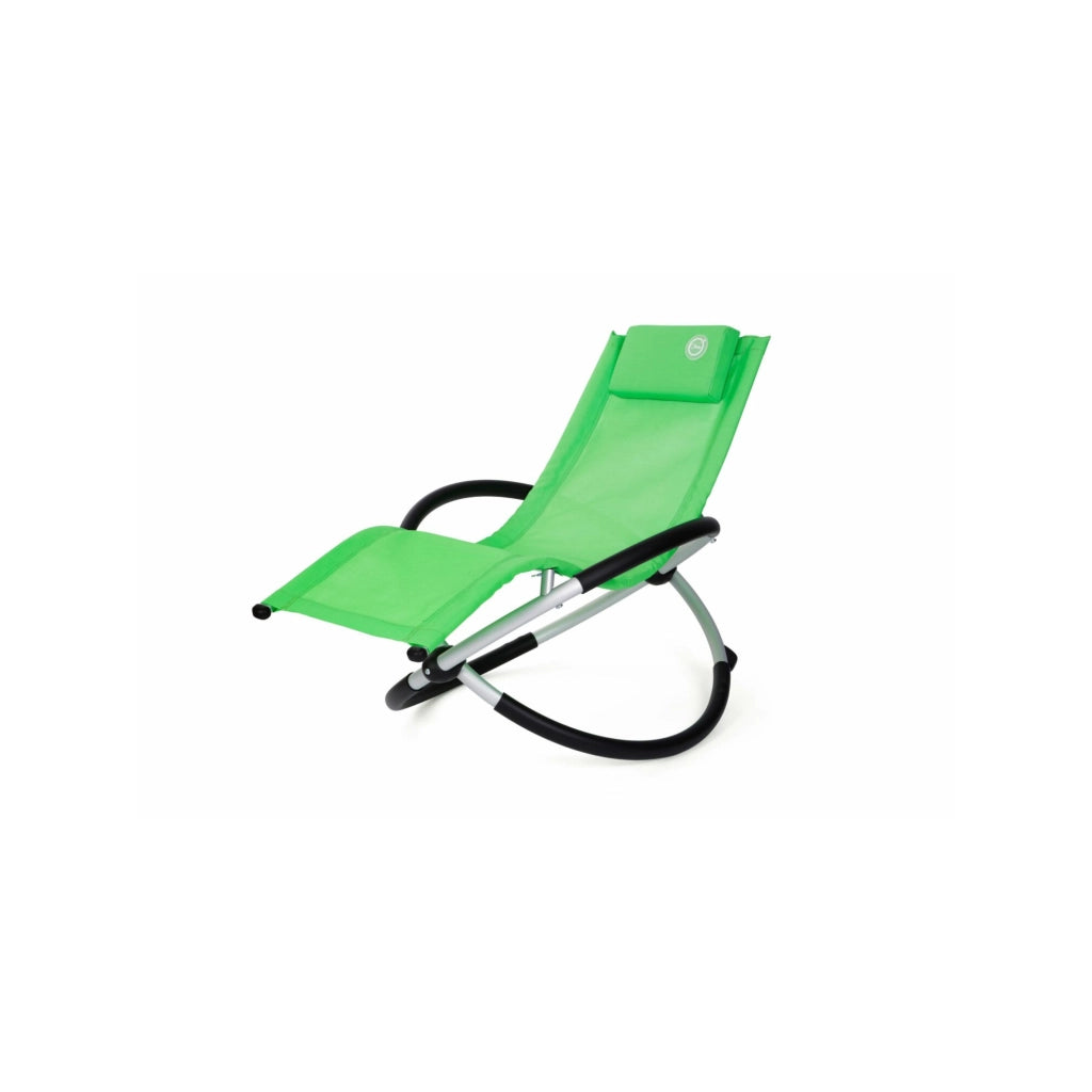 Sedia a dondolo per bambini - O'Kids - Verde - Dimensioni : 128 x 58 x 65 cm