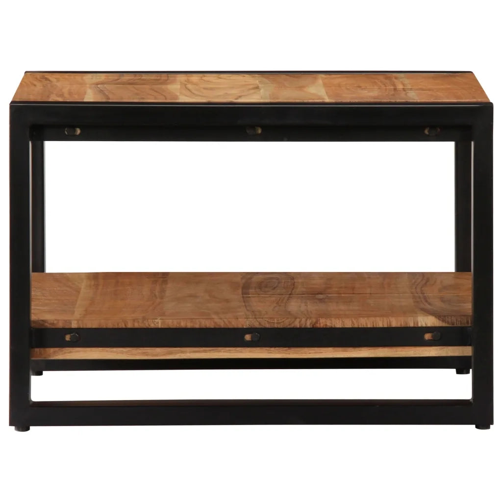 Tavolino da CaffÃ¨ 60x60x40 cm in Legno Massello di Acacia cod mxl 56217
