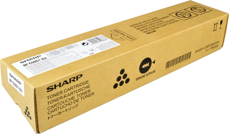 ORIGINAL Sharp toner nero BP-C50GTBA BPC50GTBA ~24000 Seiten