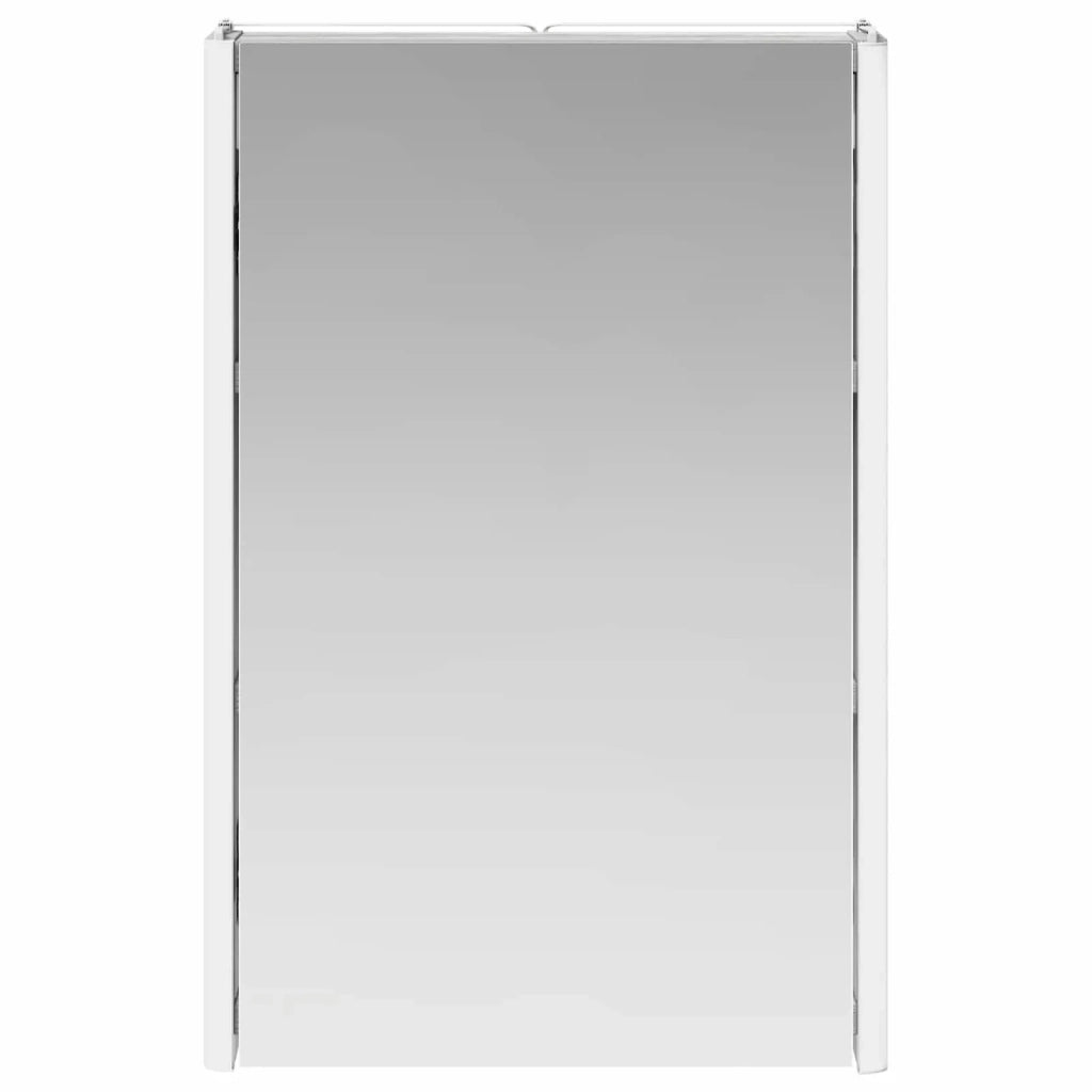 Mobiletto per specchio da bagno Grigio Sonoma 33 x 11,5 x 50 cm