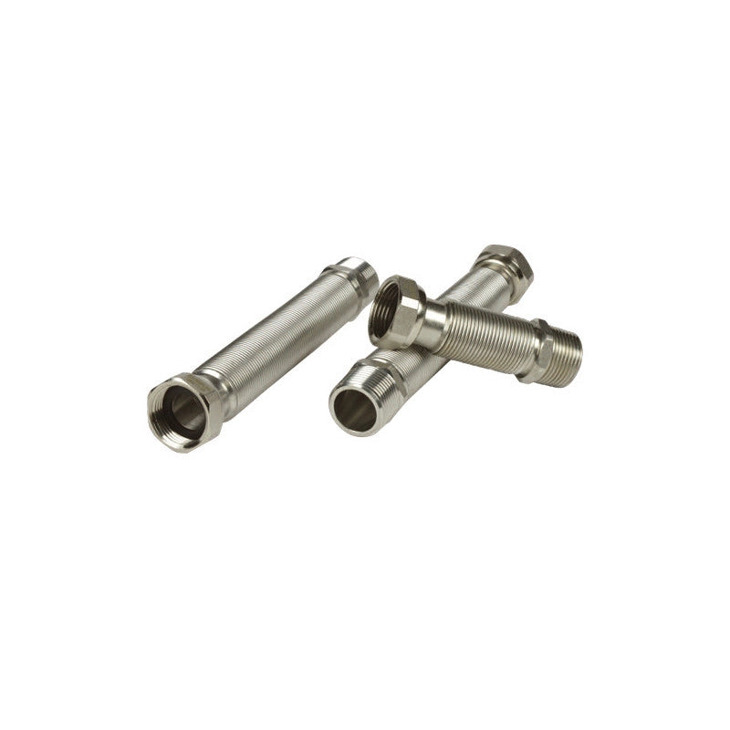 Raccordo flessibile inox MF 3/4" estensibile 200-400 mm – per impianti acqua