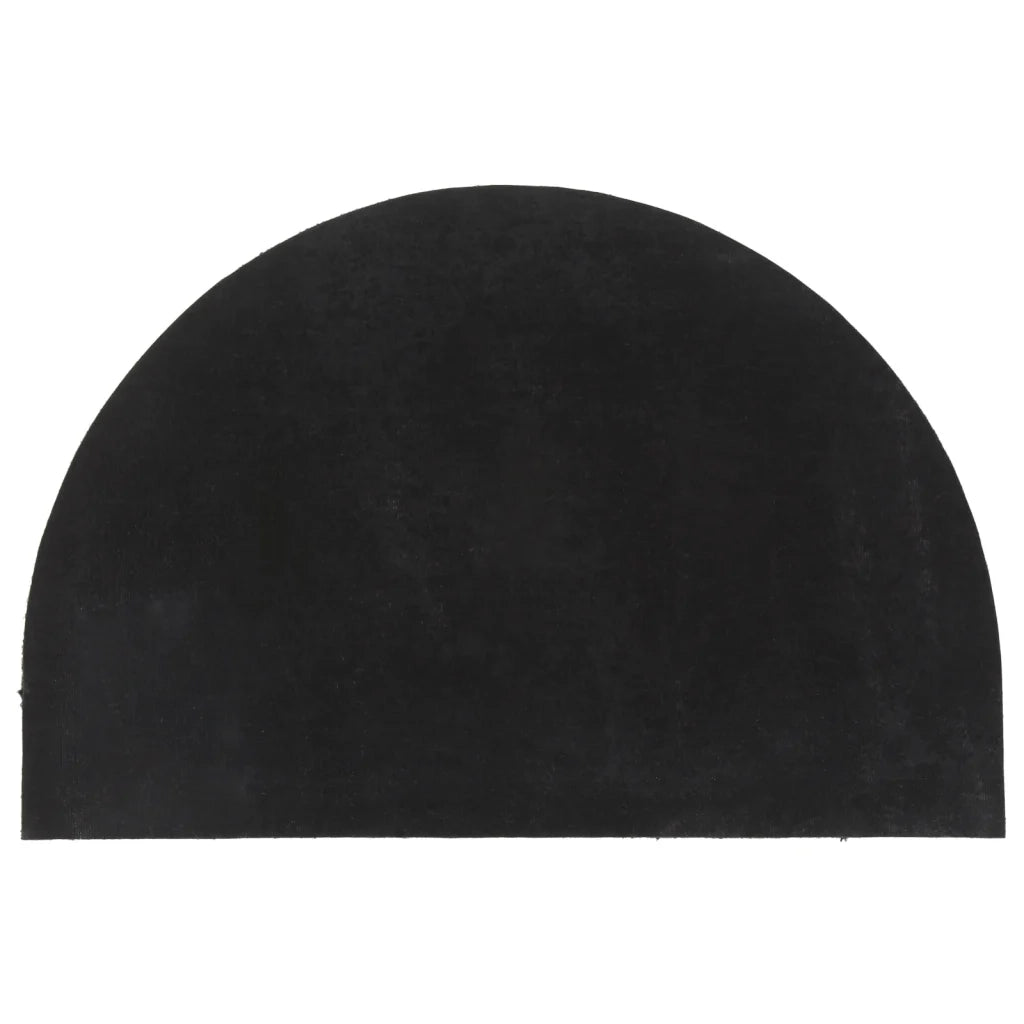 Zerbino Nero Mezzo Rotondo 60x90 cm Fibra di Coccocod mxl 110766