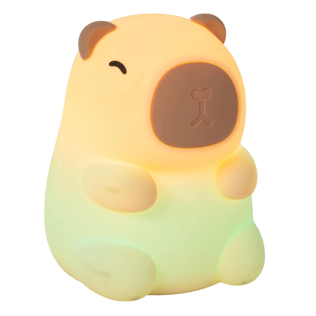 Lampada notturna Capybara PINCHA LED silicone beige Lucide