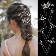 Set di Spille per Capelli 7 pezzi per la Sposa - Accessori da Sposa con Perle