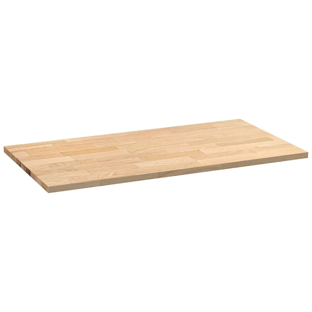 Piano di Lavoro Cucina 120x63,5x2,7 cm Legno Massello Rovere 4008999