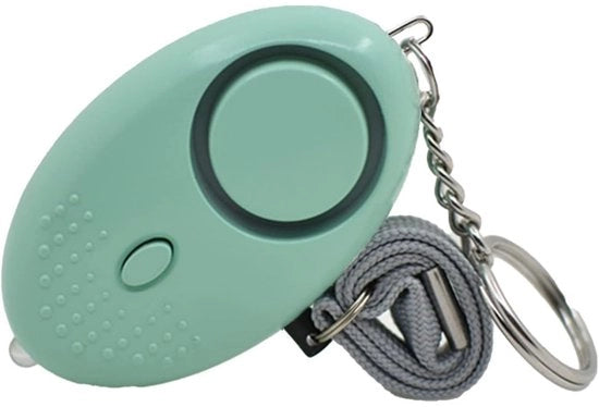 Sistema di allarme personale - Chiave di sicurezza con allarme - dotato di torcia LED - Allarme con sirena da 130dB - Kit di sicurezza per auto-difesa - per donne ragazzi bambini anziani studenti