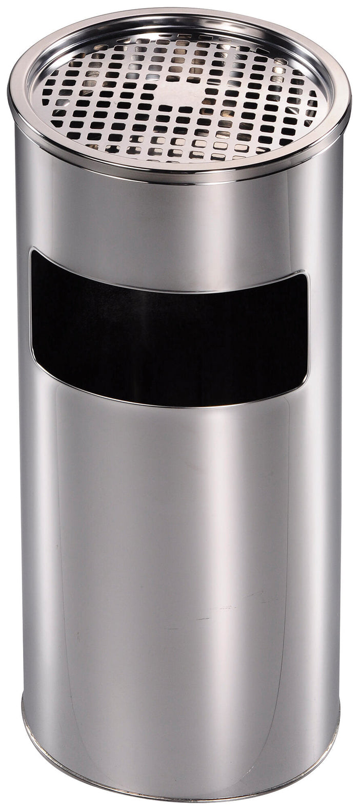 Cestino Gettacarte Posacenere Ø21 cm in Acciaio per Interno Esterno