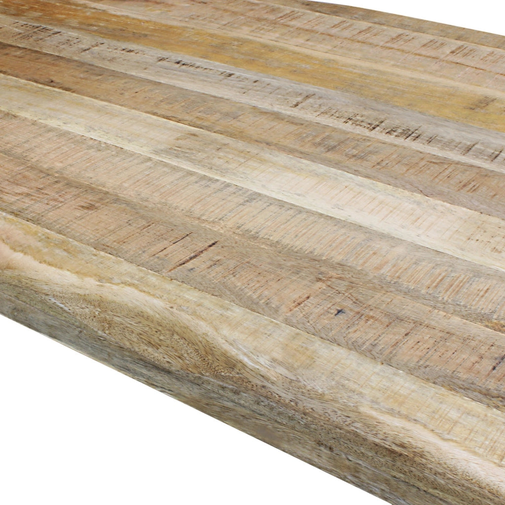 Tavolo da pranzo in legno di acacia 200x100 cm - EVANDER
