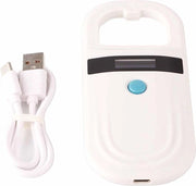 Scanner a chip ID USB caricabile - display OLED - memoria di 128 tag - ISO 11784/11785