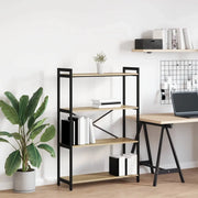 vidaXL Libreria rovere sonoma 80 x 30 x 118 cm Legno multistrato