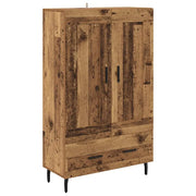 Credenza | Madia | Buffet da pranzo | Armadio da pranzo Legno vecchio 69,5 x 31 x 115 cm Legno multistrato