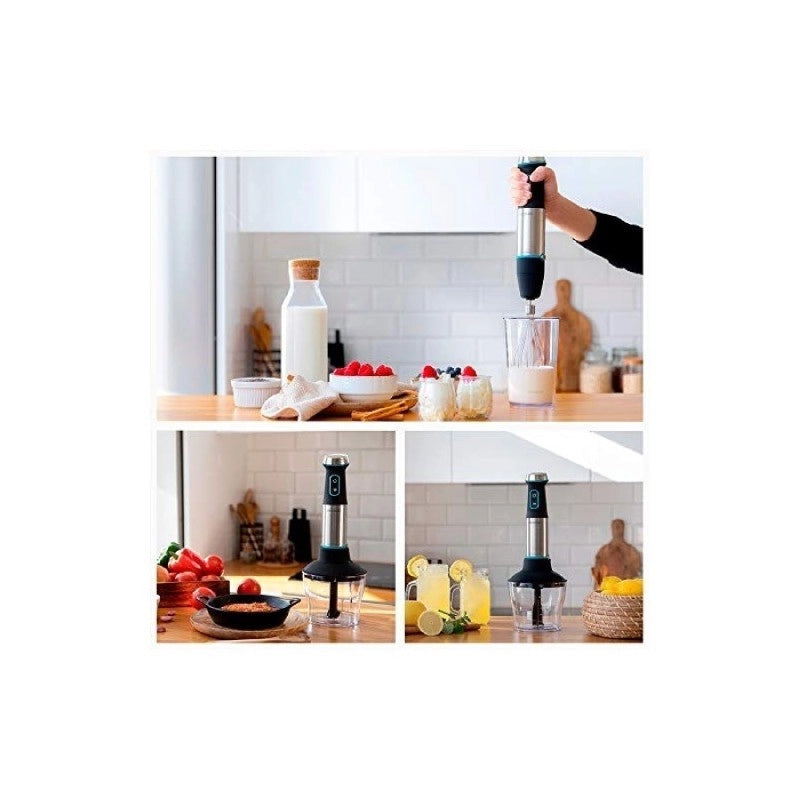 CECOTEC 04292 - Frullatore a immersione Power TitanBlack 1200 XL Cream&Crush