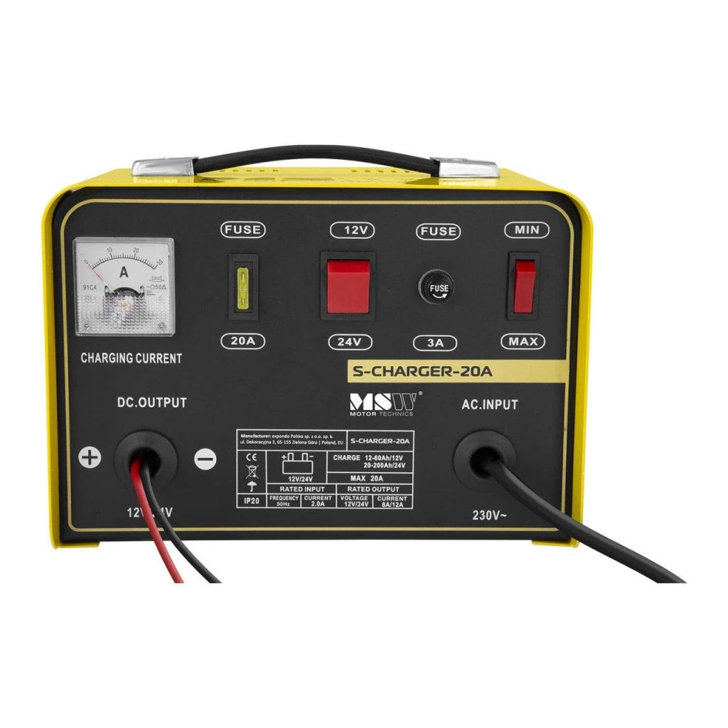 Caricabatteria da auto - 12/24 V - 8/12 A 14_0000902