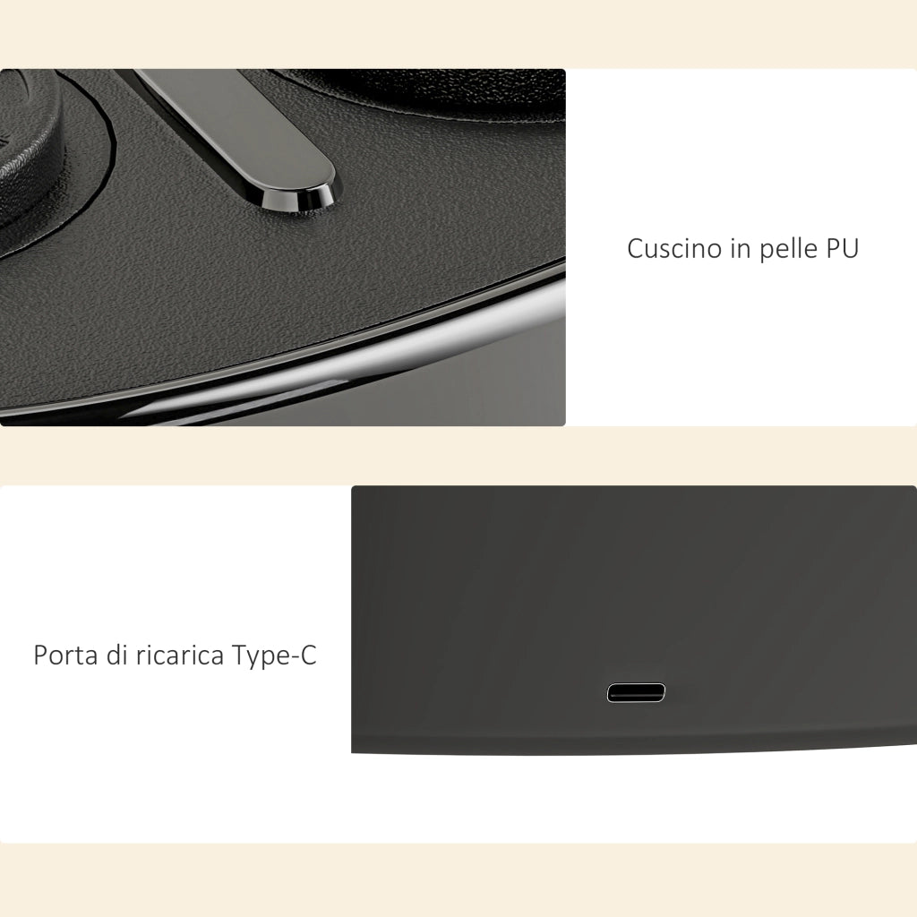 Boxing Machine Musicale a Parete con 9 Velocit¨¤, Connessione Bluetooth e Guanti, 41.8x44.6x7.5 cm, Nero e Blu