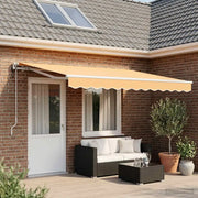 Tenda retrattile Sabbia 500 × 350 cm Poliestere 3426427