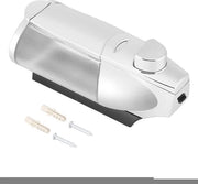 Dispensatore manuale di sapone trasparente Pompaggio liquido Dispensatore - Montaggio a parete Doccia Box per shampoo Cucina - contenuto in .