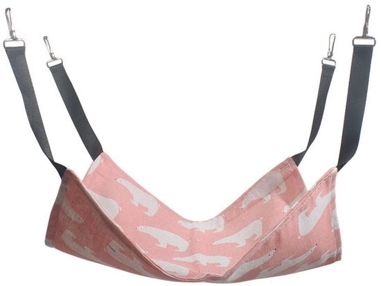 Hangmat per animali - letto per animali appeso - asciugamano per animali sottile per primavera e estate - letto per animali - asciugamano per animali - decorato su entrambi i lati - lavabile - adatto per animali fino a 9 kg - 35 x 35 cm