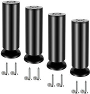 Set di 4 sostegni per mobili in acciaio inossidabile 15 cm - Protezione del pavimento con gomma - Design duraturo e elegante