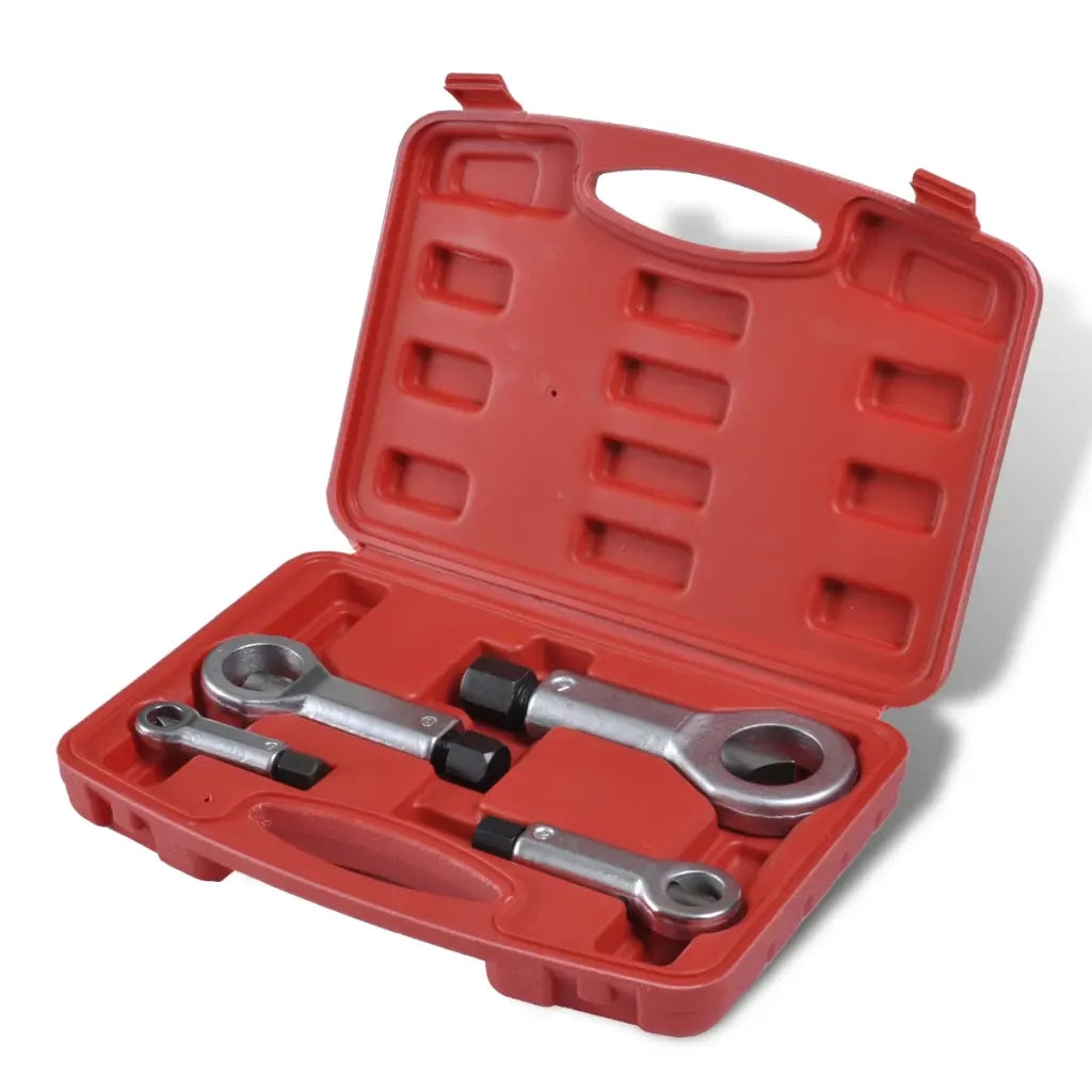 Kit estrattori dado 9mm-27mm 4 pz Rimozione dado arrotondatocod mxl 121216