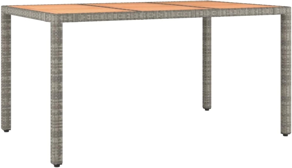 Set da pranzo da giardino 5 pezzi, set tavolo e sedie da giardino, set per terrazza, mobili da giardino, mobili da giardino, set da giardino con terrazza esterna, con cuscini in rattan