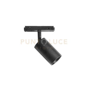 MODENA SP/G - FARETTO PROIETTORE REGOLABILE NERO PER BINARI 48V INCASTRO MAGNETICO LED 3000K 970LM 15W