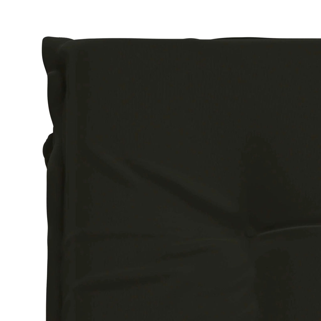 Cuscino per Lettino GEMERT 100% Poliestere Nero 190 x 90 x 9 cm 947471