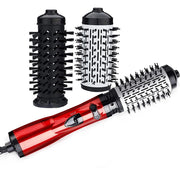 Trade Shop - Pettine Arricciacapelli Elettrico Rotante 2in1 Asciugacapelli Spazzola 3 Livelli -