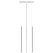 Lampadario Velino 3 luci bianco metallo Pure Lume G9